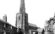 Davenham, St Wilfrid's Church from the south west 1898