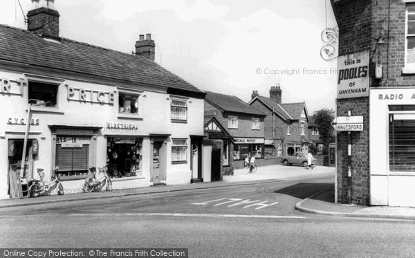 Photo of Davenham, The Village c.1965