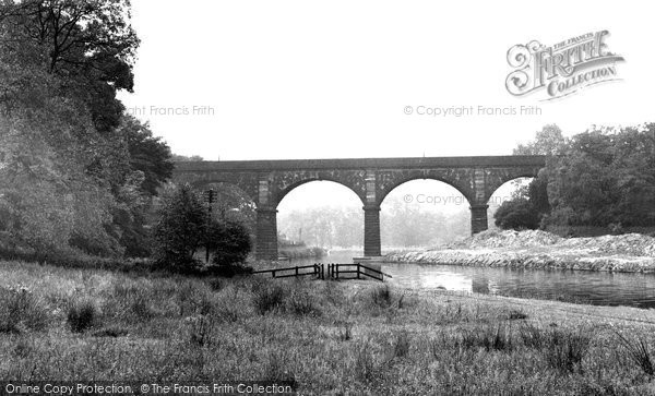 Photo of Davenham, Vale Royal Viaduct c.1955