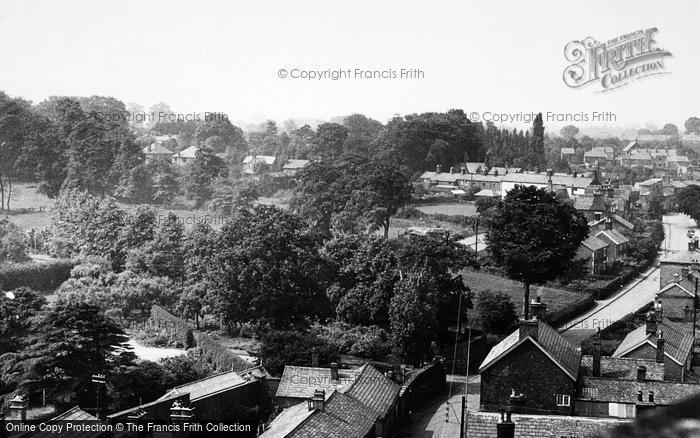 Photo of Davenham, View From Church Tower c.1955