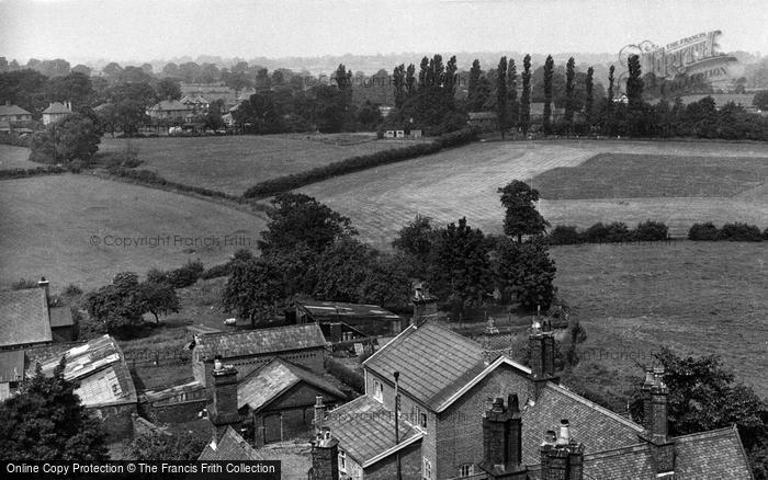 Photo of Davenham, View From Church Tower c.1955