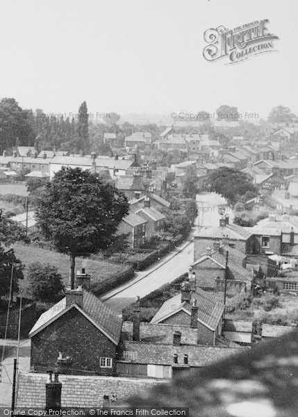Photo of Davenham, Village From Church Tower c.1955
