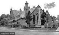 Davenham, War Memorial and School c1955