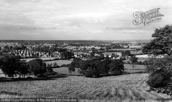Photo of Daventry, From Newnham Hill c.1960