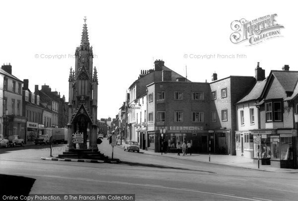 Photo of Daventry, Market Place c.1965