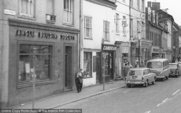 Photo of Daventry, Shops On High Street c.1965