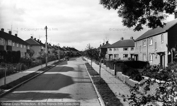 Photo of Daventry, Tennyson Road c.1965