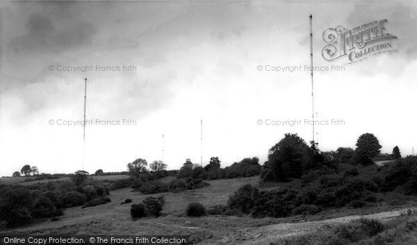 Photo of Daventry, the Aerials at BBC Daventry c1965