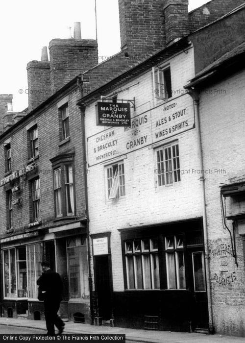 Photo of Daventry, The Marquis Of Granby, Sheaf Street c.1955