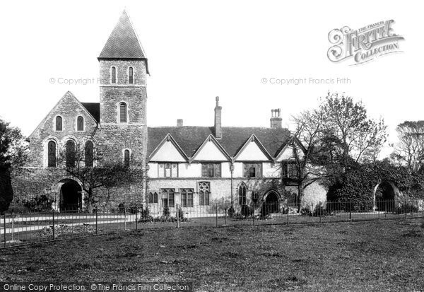 Photo of Davington, The Priory 1892
