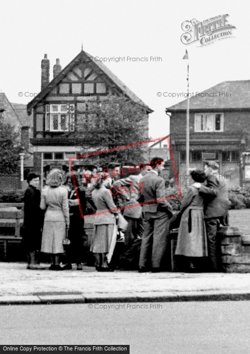 Photo of Davyhulme, Gathering In The Circle c.1955