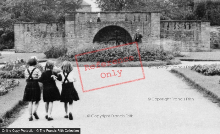 Photo of Davyhulme, Girls In The Park c.1955