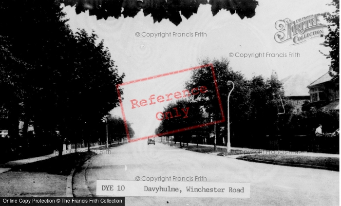 Photo of Davyhulme, Winchester Road c.1955
