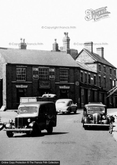 Photo of Dawley, Traffic In High Street c.1955