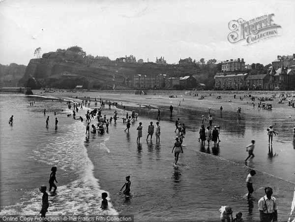 Photo of Dawlish, Bathing Beach 1925