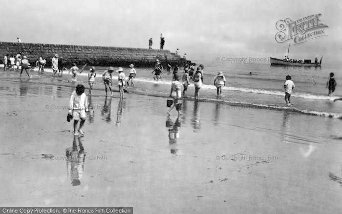 Photo of Dawlish, Bathing Beach 1925