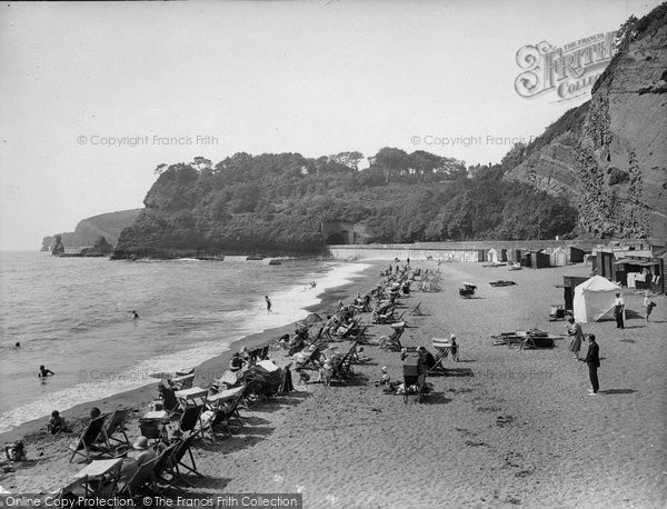 Photo of Dawlish, Bathing Cove 1925