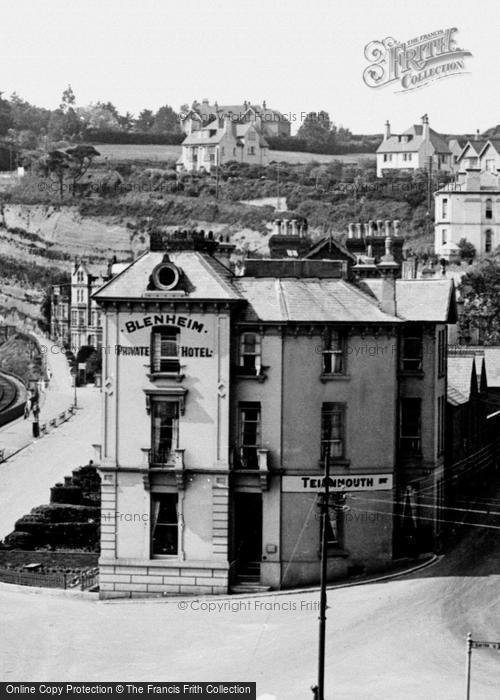 Photo of Dawlish, Blenheim Hotel 1925