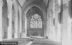 Church Interior 1890, Dawlish