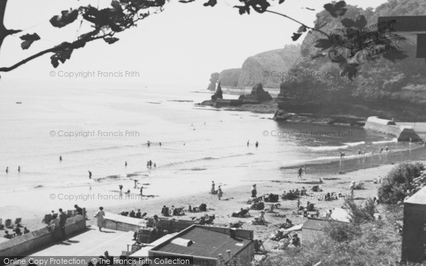 Photo of Dawlish, Coryton Cove c.1955