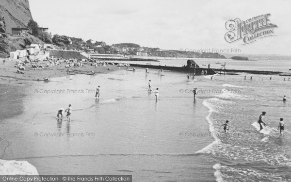 Photo of Dawlish, Coryton Cove c.1955