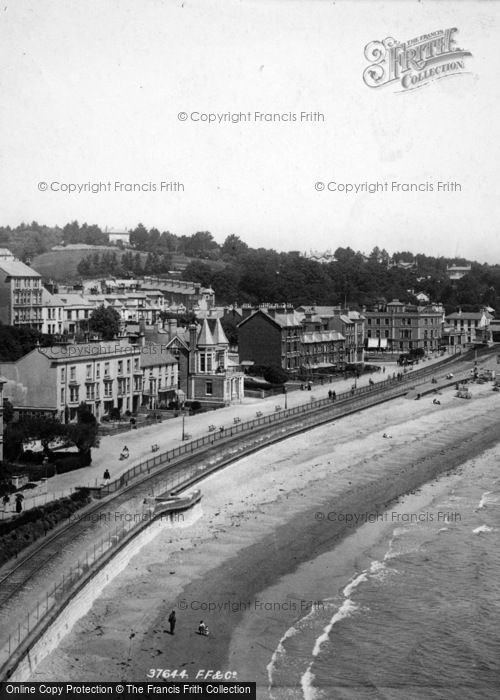 Photo of Dawlish, From Lea Mount 1896