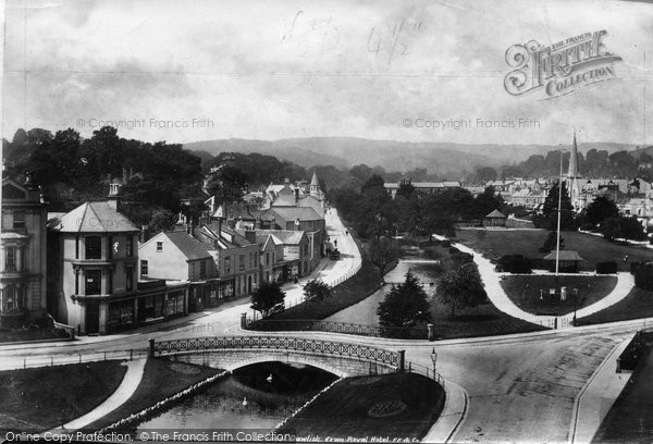 Photo of Dawlish, From Royal Hotel 1903