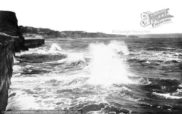 Photo of Dawlish, High Tide 1903
