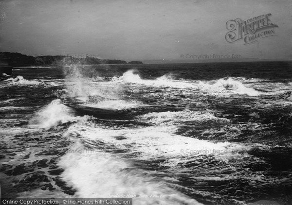 Photo of Dawlish, High Tide 1903