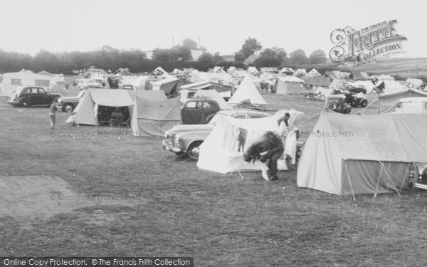 Photo of Dawlish, Lady's Mile Farm Camping Site c.1960