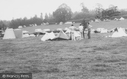 Lady's Mile Farm Camping Site c.1960, Dawlish