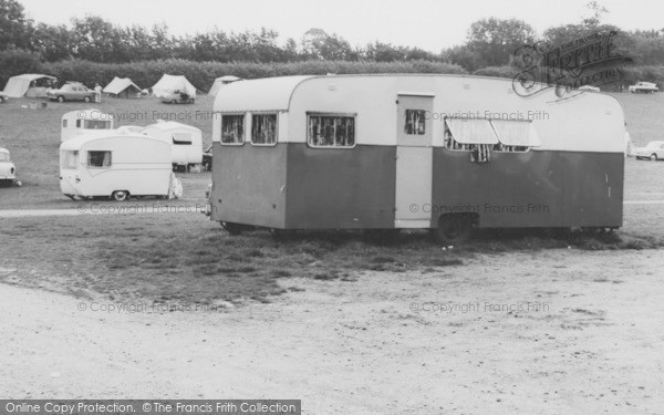 Photo of Dawlish, Lady's Mile Farm Camping Site c.1960