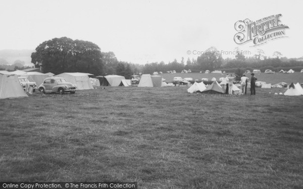 Photo of Dawlish, Lady's Mile Farm Camping Site c.1965