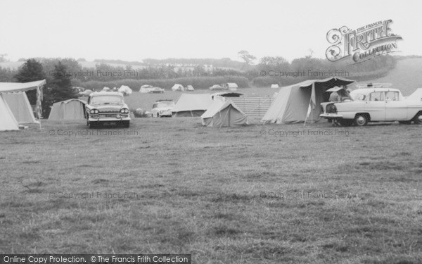 Photo of Dawlish, Lady's Mile Farm Camping Site c.1965