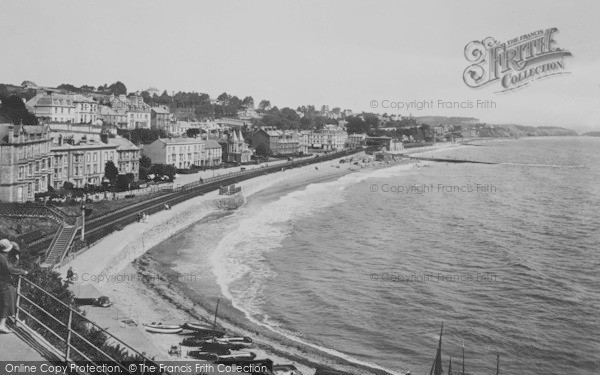 Photo of Dawlish, Looking East 1925