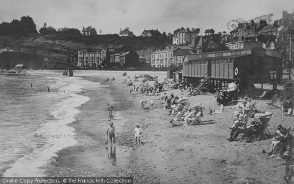 Photo of Dawlish, Looking West 1925