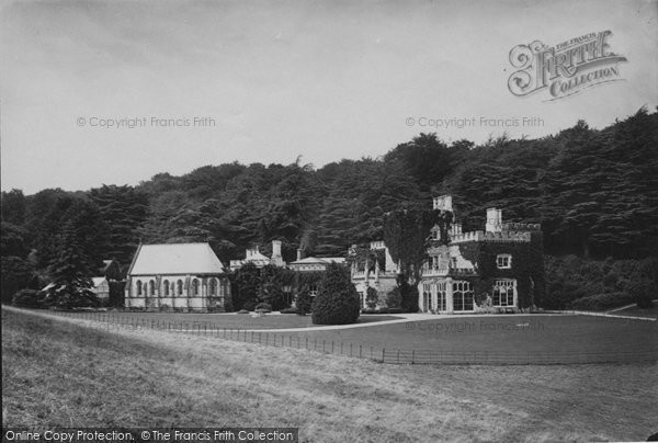 Photo of Dawlish, Luscombe Castle 1890