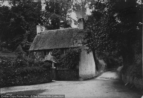 Photo of Dawlish, Luscombe Castle Lodge 1890