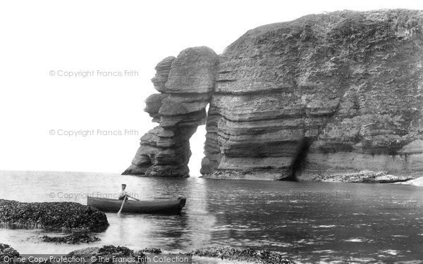 Photo of Dawlish, Parson And Clerk Rocks 1906