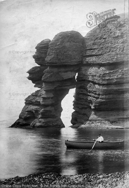 Photo of Dawlish, Parson And Clerk Rocks 1906