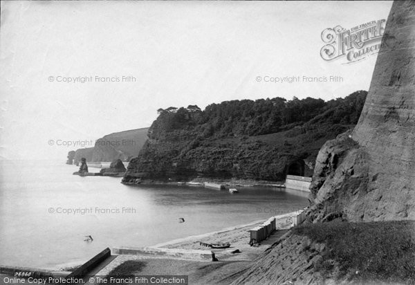 Photo of Dawlish, South Cliff 1890