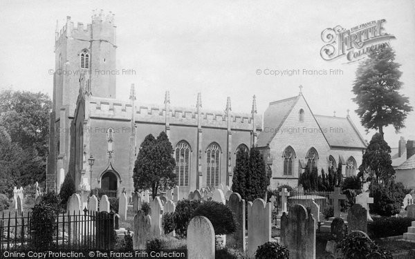Photo of Dawlish, St Gregory's Church 1896