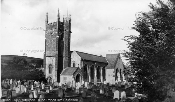 Photo of Dawlish, St Gregory's Church c.1955