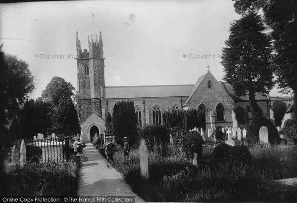 Photo of Dawlish, St Michael's Church 1906