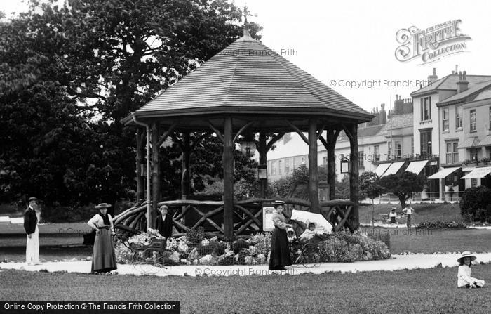 Photo of Dawlish, The Bandstand 1906