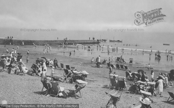 Photo of Dawlish, The Beach 1925