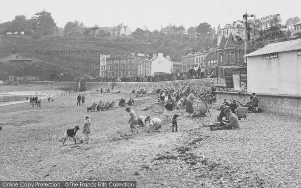 Photo of Dawlish, The Beach c.1950