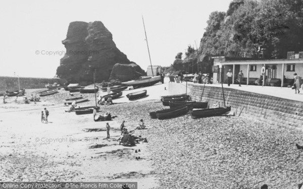 Photo of Dawlish, The Boat Cove c.1955