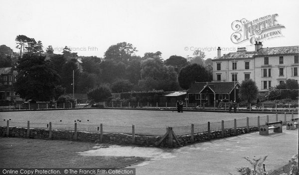 Photo of Dawlish, The Bowling Green c.1950