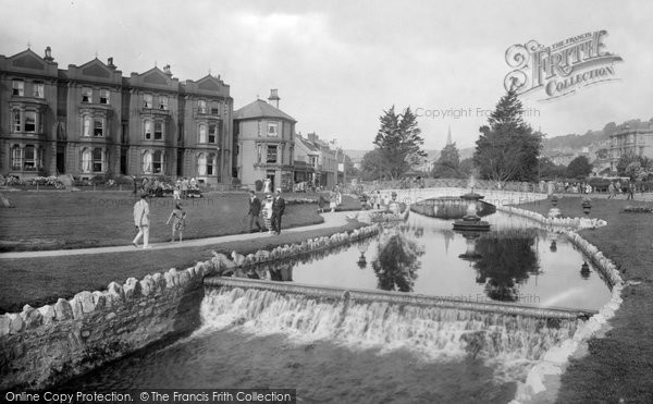 Photo of Dawlish, The Gardens 1922